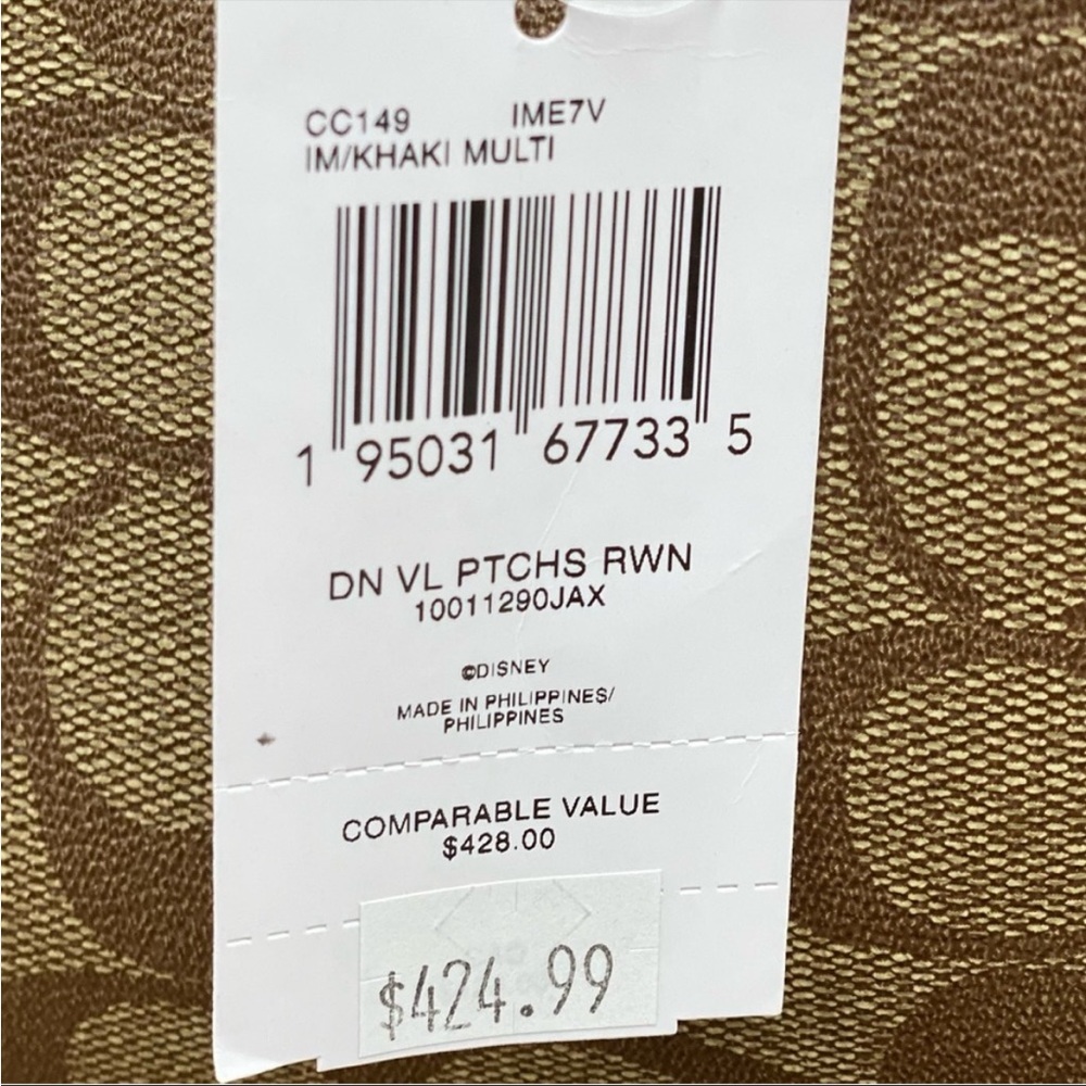Disney X Coach Rowan Satchel In Signature
Canvas With Patches New Coach - Picture 15 of 15